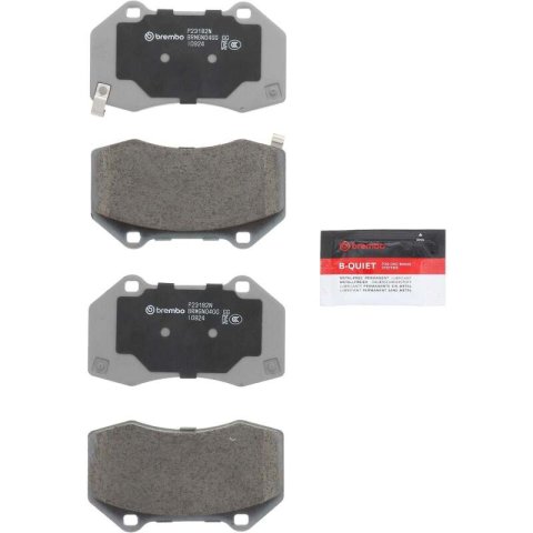 Brembo 08-10 Mazda MX-5 Miata/ Chevrolet HHR/ Chevrolet Cobalt Front NAO Brake Pad thumbnail 2