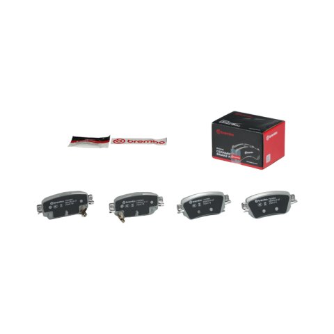 Brembo 18-22 Nissan Rogue/ Nissan Rogue Sport/ Nissan LEAF Rear NAO Brake Pad