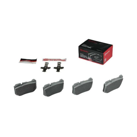 Brembo 20-22 Mercedes-Benz GLC300/ Mercedes-Benz E350 Front NAO Brake Pad thumbnail 4