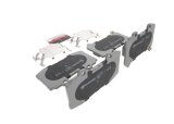 Brembo 15-20 Chevrolet Colorado/ GMC Canyon Front NAO Brake Pad thumbnail 5