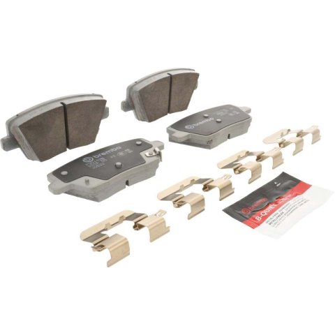 Brembo 19-22 Hyundai Veloster N Rear NAO Brake Pad thumbnail 1