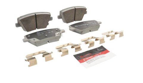 Brembo 19-22 Hyundai Veloster N Rear NAO Brake Pad thumbnail 3