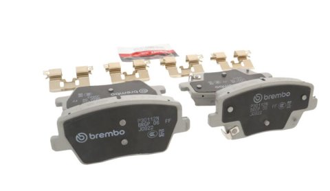 Brembo 19-22 Hyundai Veloster N Rear NAO Brake Pad thumbnail 4
