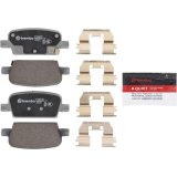 Brembo OE 16-21 Chevrolet Malibu Ceramic Brake Pad - Rear thumbnail 1