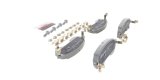 Brembo OE 21-23 Ford Bronco PRIME Ceramic Brake Pad - Rear thumbnail 3