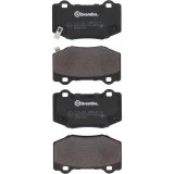 Brembo OE 15-22 Ford Mustang PRIME Low-Met Brake Pad - Rear thumbnail 2
