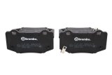 Brembo OE 15-22 Ford Mustang PRIME Low-Met Brake Pad - Rear thumbnail 3