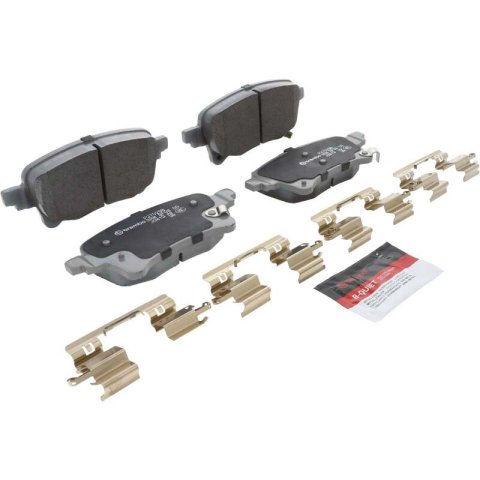 Brembo OE 20-24 Jeep Gladiator/Wrangler PRIME Ceramic Brake Pad - Rear thumbnail 2
