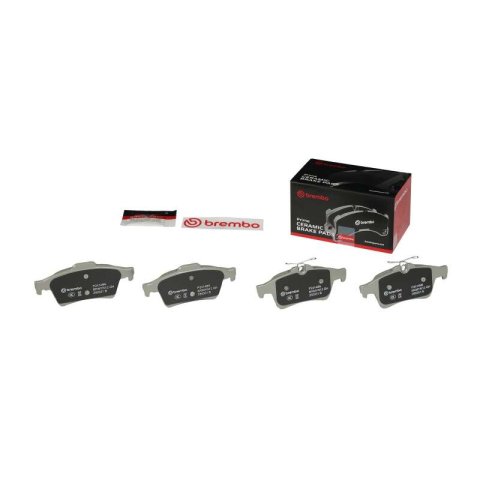 Brembo OE 07-13 Volvo C30/06-13 C70/04-11 S40/05-11 V50 PRIME Ceramic Brake Pad - Rear thumbnail 3