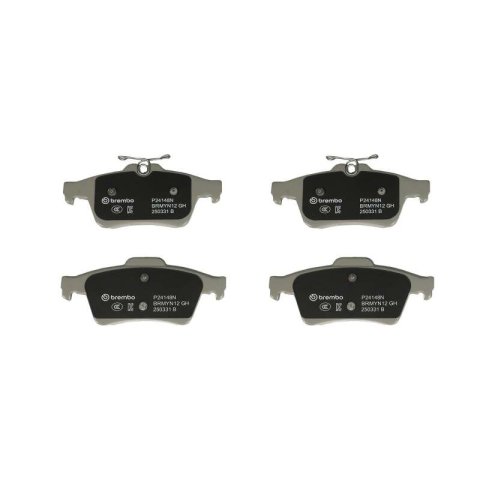 Brembo OE 07-13 Volvo C30/06-13 C70/04-11 S40/05-11 V50 PRIME Ceramic Brake Pad - Rear thumbnail 4