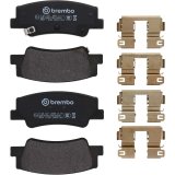 Brembo OE 21-24 Hyundai Sonata/22-24 Tucson/21-24 Kia K5/23-24 Sportage Low-Met Brake Pad - Rear thumbnail 2