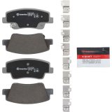 Brembo OE 21-24 Genesis G80/2023 GV60/22-24 GV704/2022 Hyundai Ioniq 5 Ceramic Brake Pad - Rear thumbnail 2