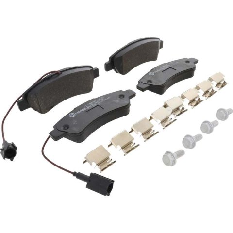 Brembo OE 2015 RAM ProMaster 1500/17-21 ProMaster 1500/2015 ProMaster 2500 Low-Met Brake Pad - Rear thumbnail 1
