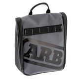 ARB Toiletries Bag Charcoal Finish w/ Red Highlights PVC Outer Shell Mesh Pockets Mirror thumbnail 2