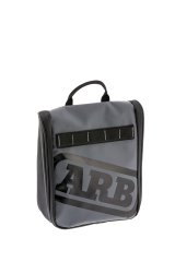 ARB Toiletries Bag Charcoal Finish w/ Red Highlights PVC Outer Shell Mesh Pockets Mirror thumbnail 7