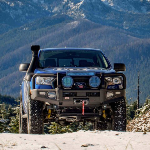 ARB Summit Bar Kit Textured Black Integrit Ford Ranger 19On (Fit Kit NOT Included) thumbnail 1