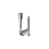 ARB TRED 4.5in Threaded Mounting Pins - Silver thumbnail 1