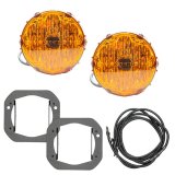 ARB Jeep JL/JT Nacho SAE Only Plug N Play Fog Light Kit (Bumper Kit) - Amber thumbnail 1