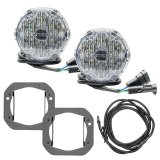 ARB Jeep JL/JT Nacho SAE Only White Plug N Play Fog Light Kit (Bumper Kit) thumbnail 1