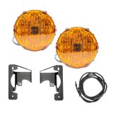 ARB Jeep JL/JT Nacho SAE Only Amber Plug N Play Fog Light Kit (Bumper Kit) thumbnail 1