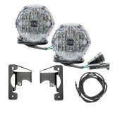 ARB Jeep JL/JT SAE Only Plug N Play Fog Light Kit (Bumper Kit) - White thumbnail 1