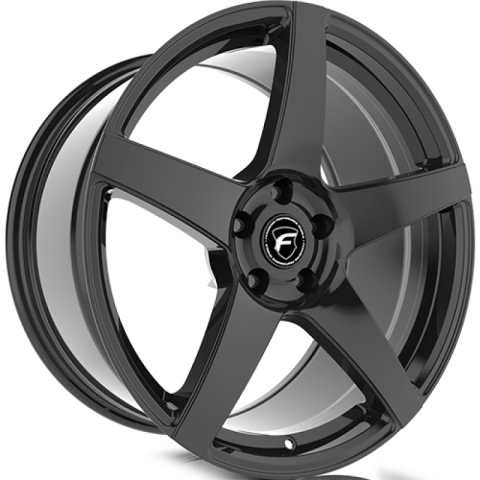 Forgestar CF5 20x9.5 / 5x114.3 BP / ET29 / 6.4in BS Gloss Black Wheel thumbnail 2
