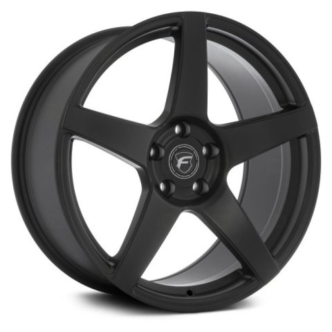 Forgestar CF5 18x10 / 5x114.3 BP / ET42 / 7.1in BS Satin Black Wheel thumbnail 2