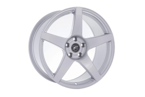 Forgestar CF5 19x9 / 5x114.3 BP / ET35 / 6.4in BS Gloss Silver Wheel thumbnail 1