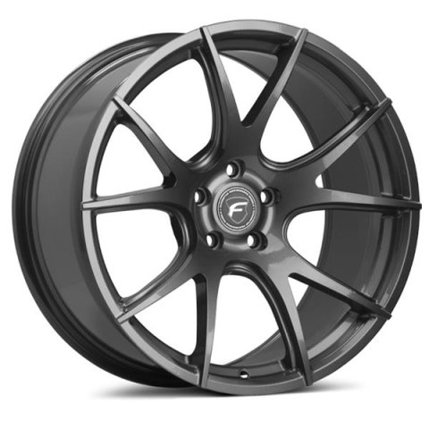 Forgestar CF5V 19x9.5 / 5x120.65 BP / ET50 / 7.2in BS Satin Black Wheel thumbnail 1