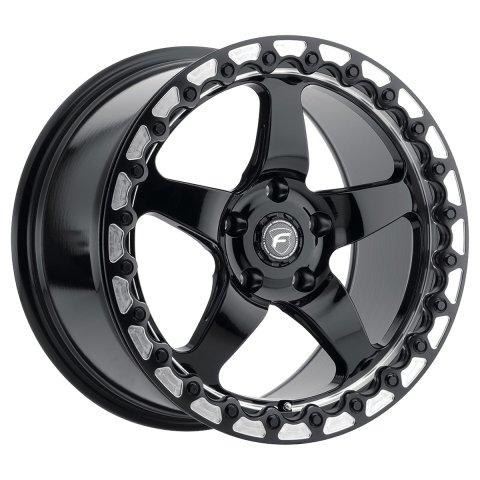 Forgestar D5 Beadlock 15x10 / 5x120.65 BP / ET50 / 7.5in BS Gloss Black Wheel thumbnail 4