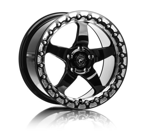 Forgestar D5 Beadlock 17x10 / 5x114.3 BP / ET00 / 5.5in BS Gloss Black Wheel thumbnail 4