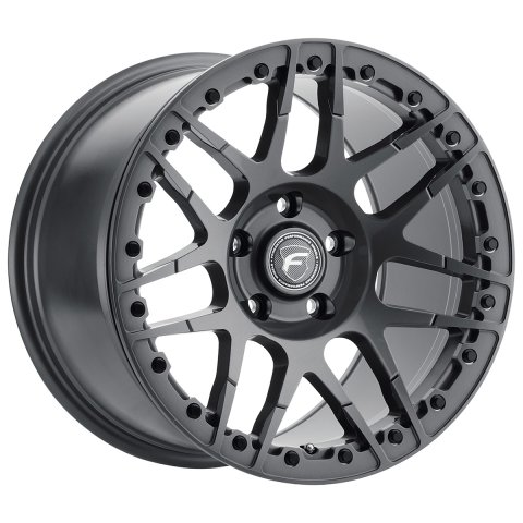 Forgestar F14 Beadlock 17x10 / 5x120 BP / ET45 / 7.3in BS Gloss Anthracite Wheel thumbnail 3