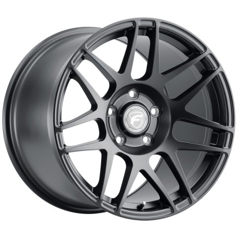 Forgestar F14 Drag 17x4.5 / 5x120.65 BP / ET-26 / 1.7in BS Satin Black Wheel thumbnail 2