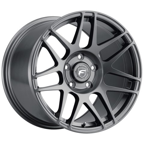 Forgestar F14 Drag 18x5.0 / 5x114.3 BP / ET-23 / 2.125in BS Gloss Anthracite Wheel thumbnail 3