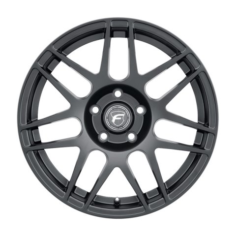 Forgestar F14 Drag 17x5.0 / 5x115 BP / ET-28 / 1.9in BS Satin Black Wheel thumbnail 1