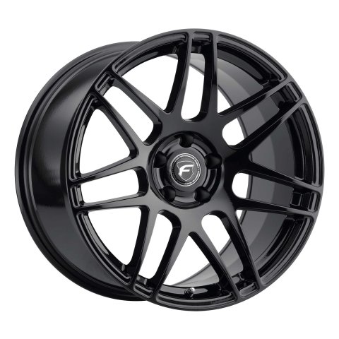 Forgestar F14 20x9.5 / 5x135 BP / ET14 / 5.8in BS Gloss Black Wheel thumbnail 1