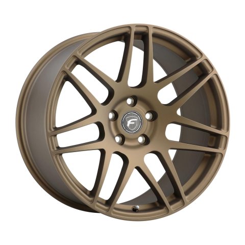 Forgestar F14 20x9 / 5x114.3 BP / ET35 / 6.4in BS Satin Bronze Wheel thumbnail 1