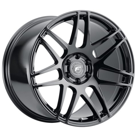 Forgestar F14 20x11 / 5x120 BP / ET42 / 7.6in BS Gloss Black Wheel thumbnail 2