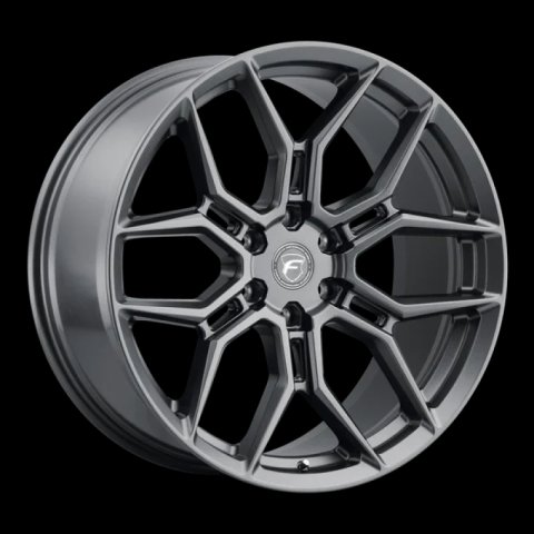 Forgestar X12 22x10 / 6x135 BP / ET30 / 6.68in BS Satin Anthracite Wheel
