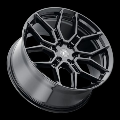Forgestar X12 24x10 / 6x135 BP / ET30 / 6.68in BS Gloss Black Wheel thumbnail 1