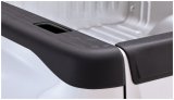 Bushwacker 07-13 GMC Sierra 1500 Fleetside Bed Rail Caps 78.7in Bed - Black thumbnail 1