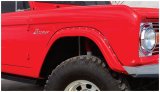 Bushwacker 66-77 Ford Bronco Cutout Style Flares 2pc - Black thumbnail 5