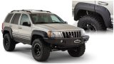 Bushwacker Cut-Out Fender Flares for 1999-2004 GRAND CHEROKEE - 10072-07 Flares, Style, Rear, Black, Dura-Flex Thermoplastic, Jeep, Pair thumbnail 3