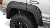 Bushwacker Cut-Out Fender Flares for 1999-2004 GRAND CHEROKEE - 10072-07 Flares, Style, Rear, Black, Dura-Flex Thermoplastic, Jeep, Pair thumbnail 6