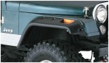 Bushwacker 59-83 Jeep CJ5 Cutout Style Flares 2pc - Black thumbnail 3