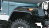 Bushwacker 59-83 Jeep CJ5 Cutout Style Flares 2pc - Black thumbnail 4