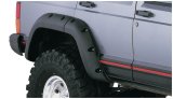 Bushwacker Cut-Out Fender Flares for 1984-2001 CHEROKEE - 10911-07 Flares, Cut-Out, Front, Rear, Black, Dura-Flex Thermoplastic, Jeep, Set of 4 thumbnail 5
