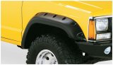 Bushwacker 84-01 Jeep Cherokee Cutout Style Flares 4pc Fits 2-Door Sport Utility Only - Black thumbnail 6