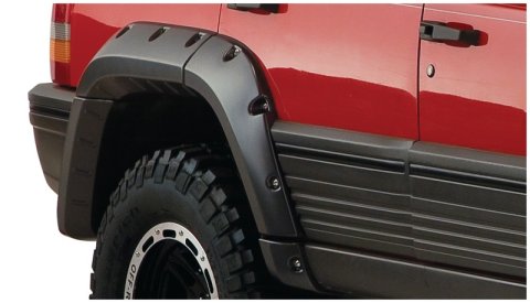 Bushwacker 93-98 Jeep Grand Cherokee Cutout Style Flares 4pc - Black thumbnail 7