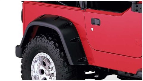 Bushwacker 97-06 Jeep TJ Max Pocket Style Flares 2pc - Black thumbnail 5